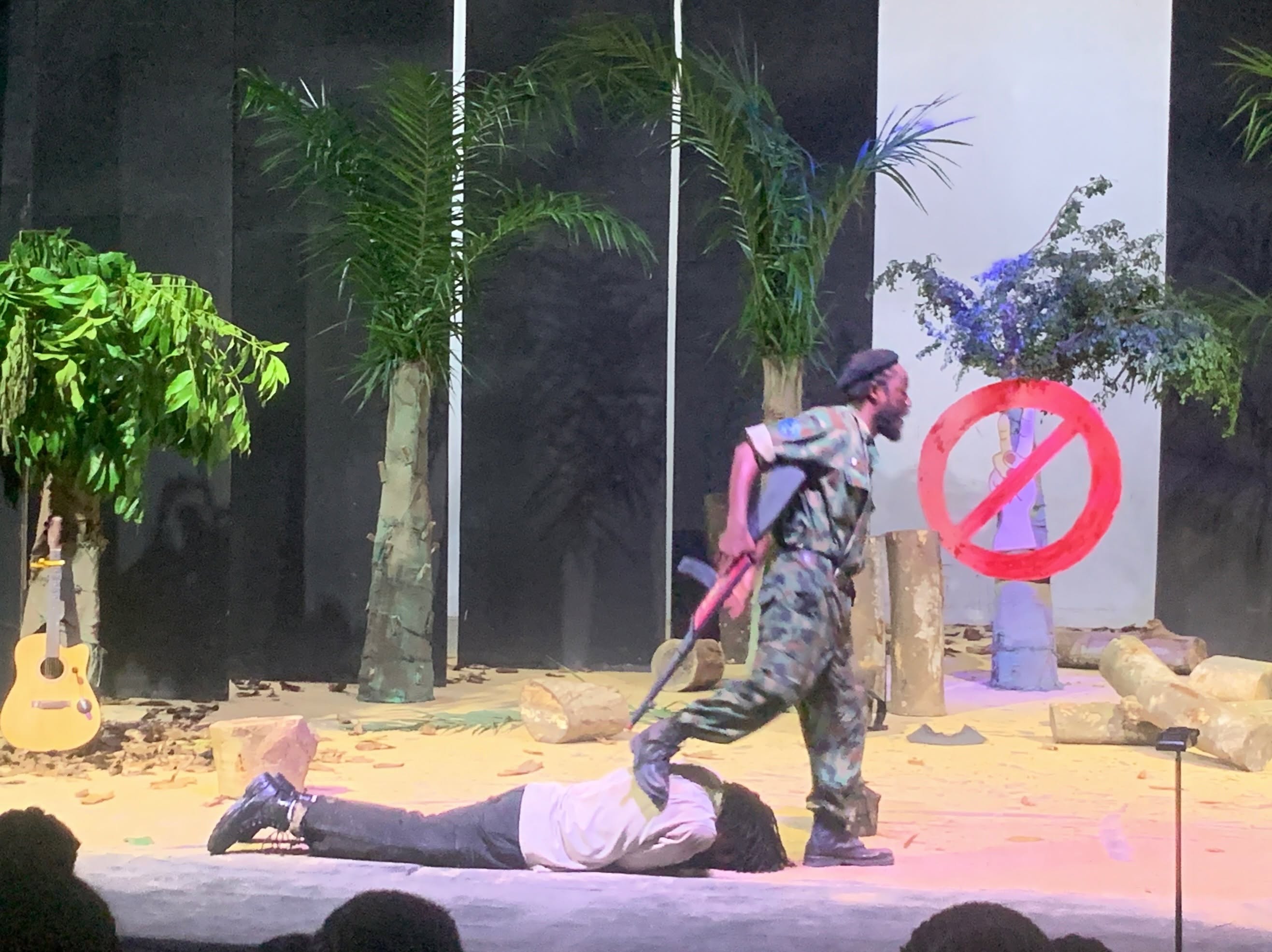 A dramatic performance attended by Vale College students